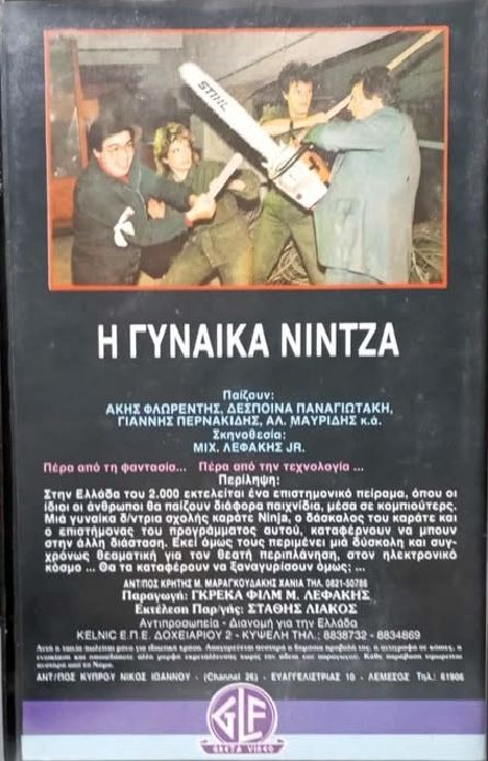 Back cover of Γυναίκα Νίντζα