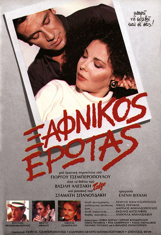 Front cover of Ξαφνικός έρωτας 