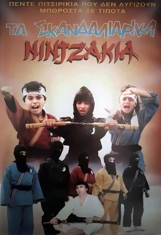 Front cover of Σκανδαλιάρικα νιντζάκια